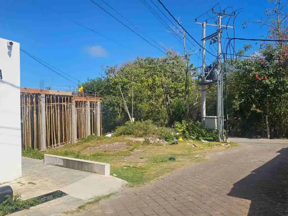 Dijual Tanah Plot Kecil Dekat Pantai di Ungasan sangat cocok untuk investasi villa dan hunian nyaman lainnya