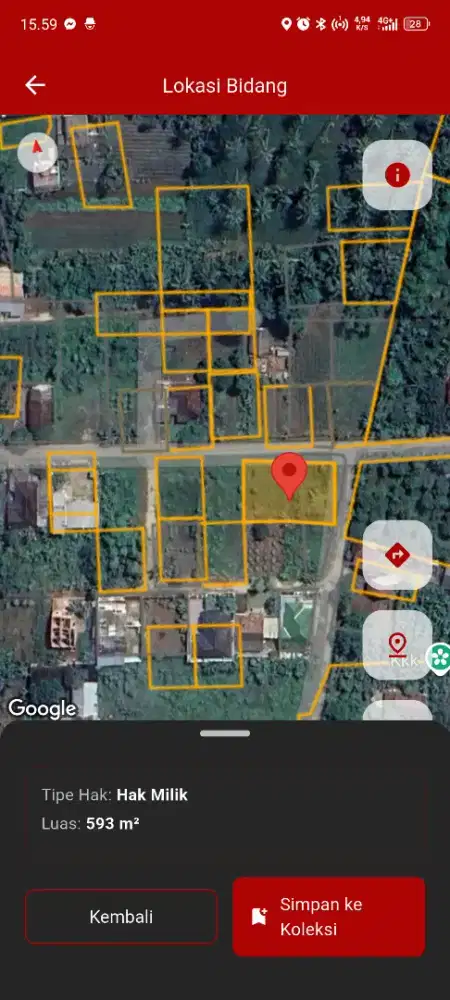 Dijual RUKO Pinggir Jalan dan tanah