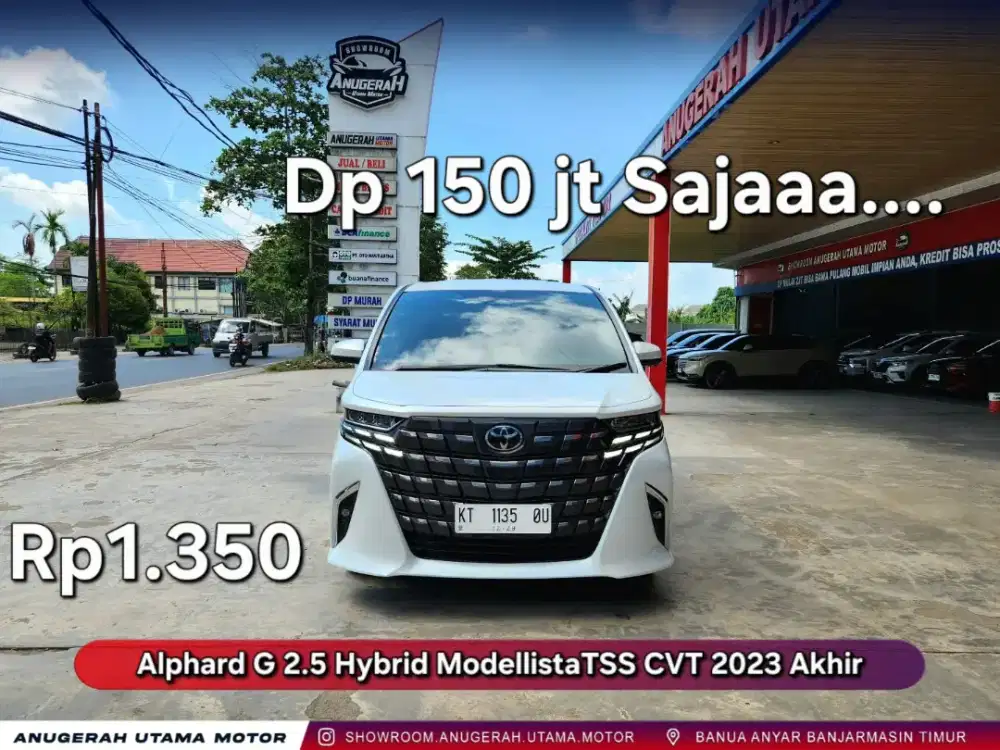 Alphard 2.5 G Hybrid 2023 Akhir istimewa