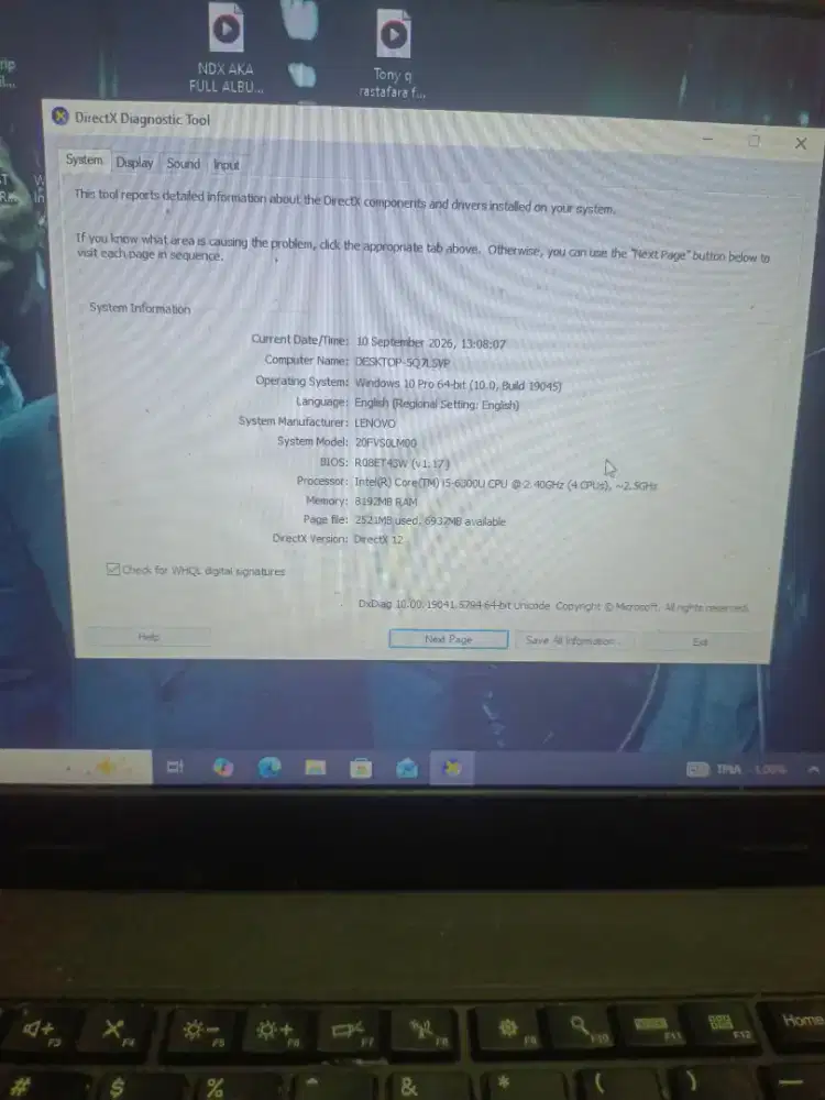 THINKPAD LENOVO