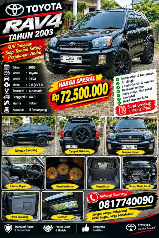 Toyota RAV4 2003 Bensin