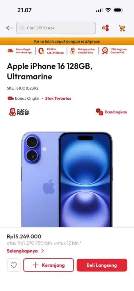 iPhone bisa cicilan