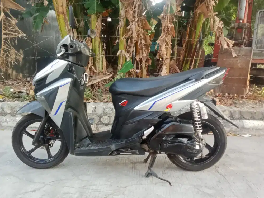 Dijual Yamaha Soul GT 125 LED bluecore THN 2017 mulus komplit DKI