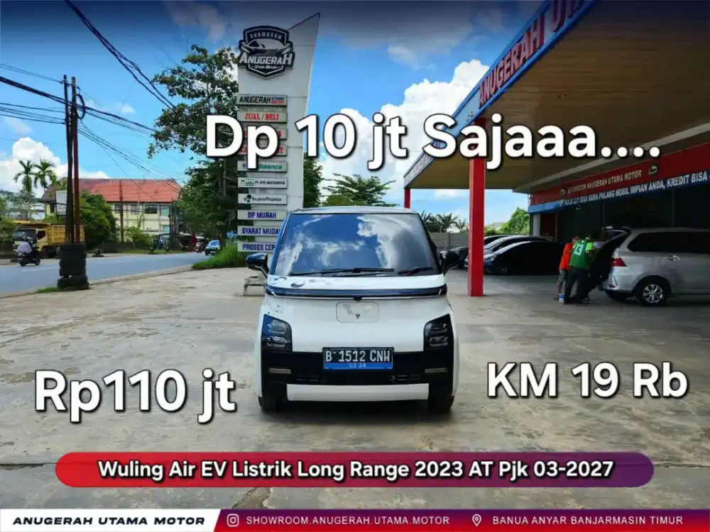 Dp10jt Wuling Air EV Long Range Listrik 2023 AT