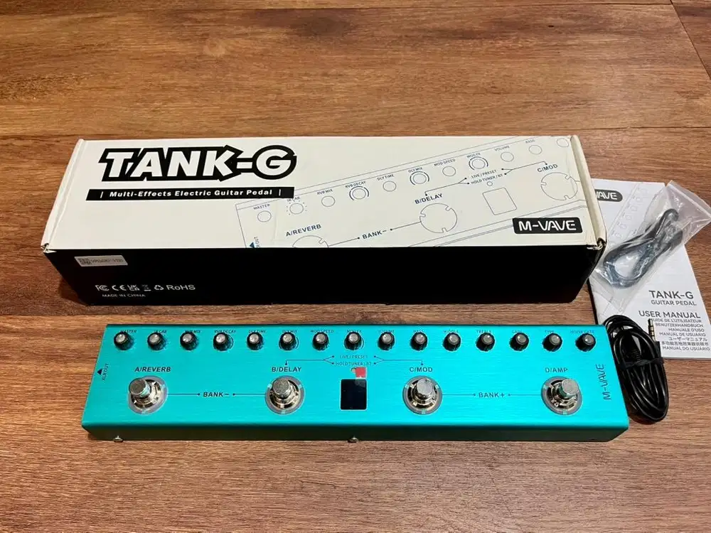 M-VAVE TANK-G Multi Effects Guitar Pedal