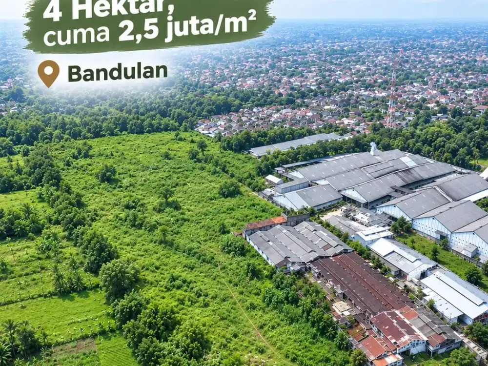 Dijual Tanah Kavling Siap Bangun di Bandulan Malang