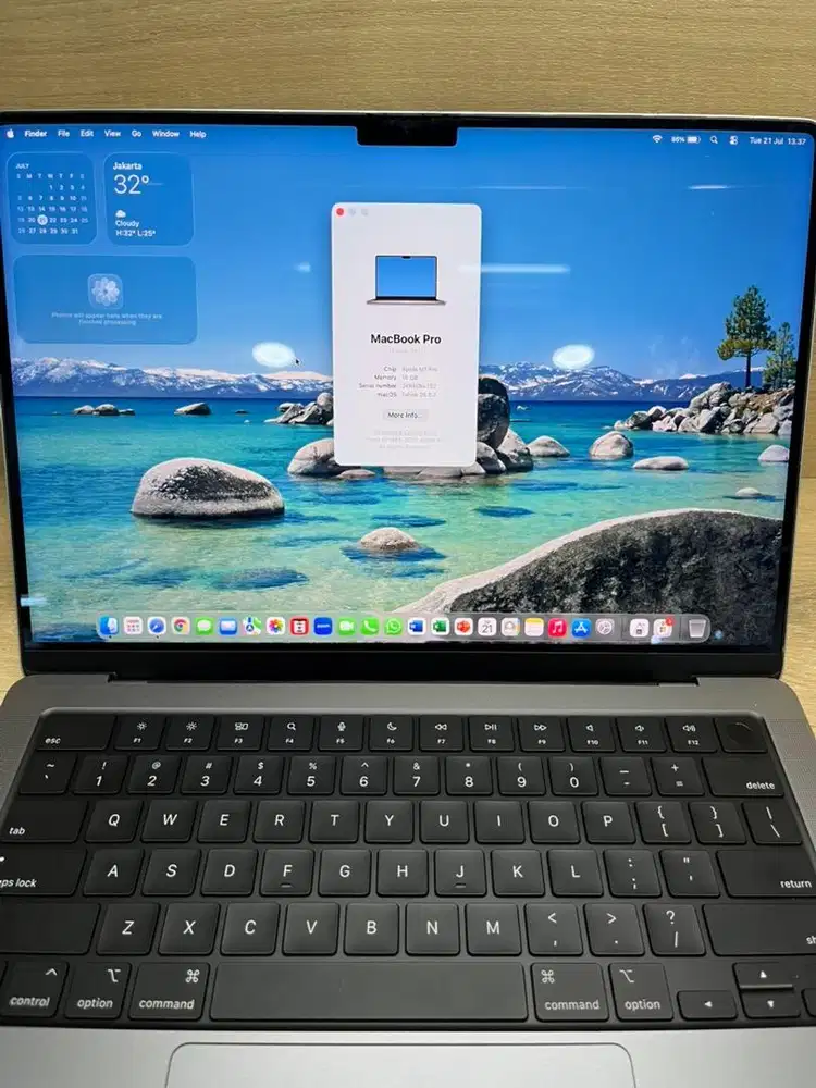 Macbook Pro Chip M1 Pro 2021