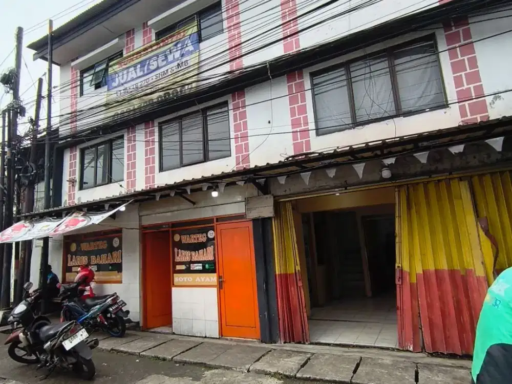 DIJUAL RUKO + KOST 10 KAMAR DI JALAN RAYA BOGOR!