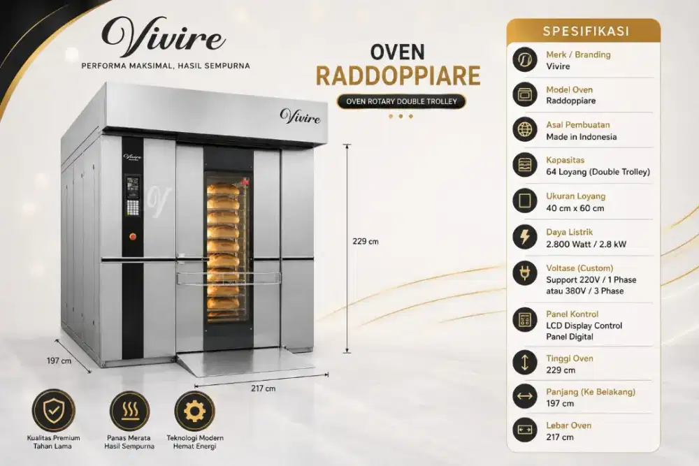 Oven ROTARY VIVIRE