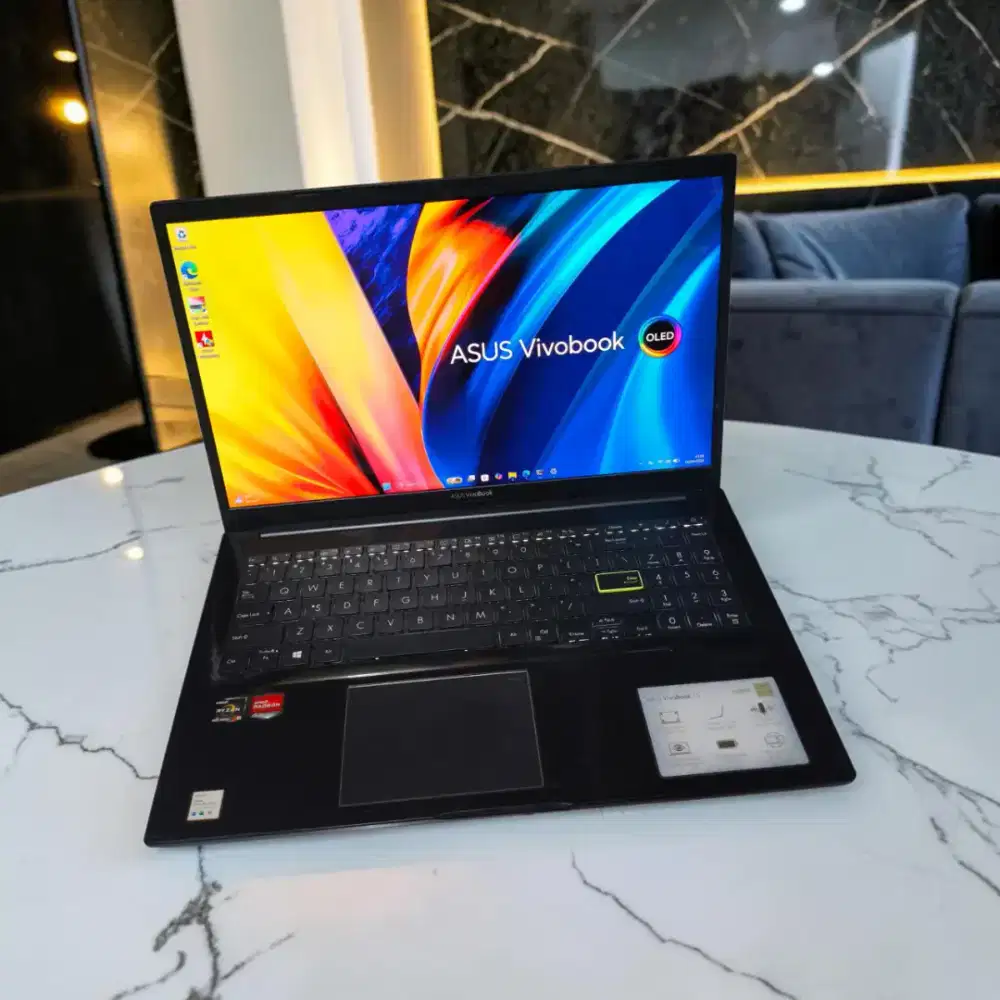 Asus Vivobook OLED Ryzen 5 Ram 8/512gb Ssd Windows11 Siap Pakai COD