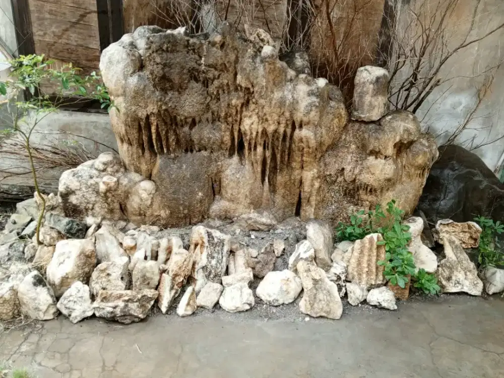 Koleksi Langka Batu Stalagmit