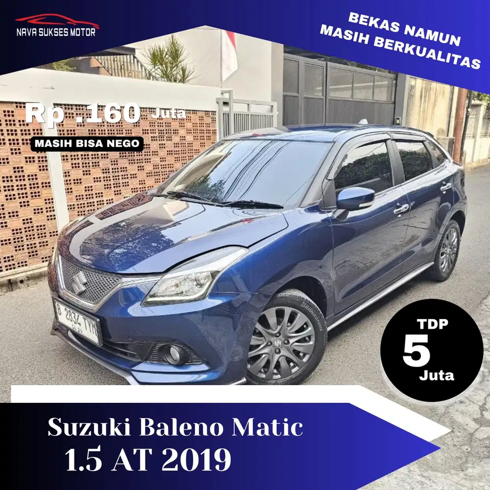 TDP 5 JUTA * BALENO MATIC 2019 *