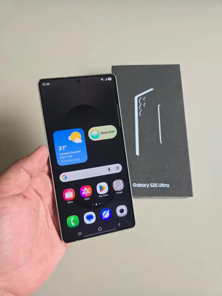 Samsung S25 Ultra 12/256 5G SEIN Resmi Indo Mulus Fullset Normal Murah