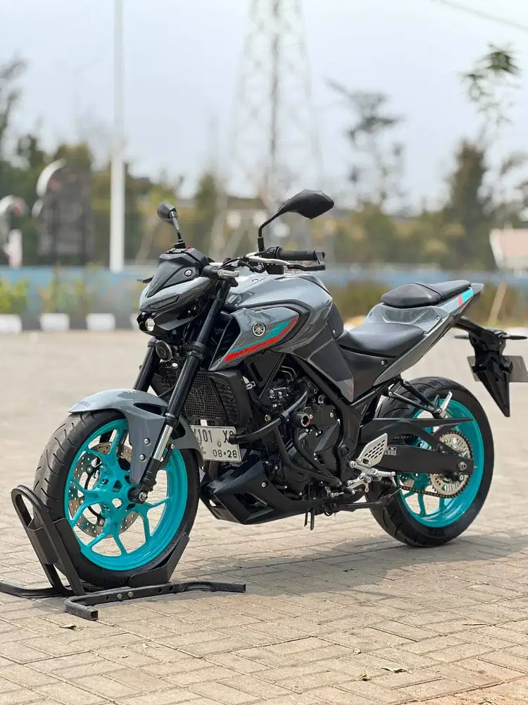 YAMAHA NEW MT25 2023 GREY KM RENDAH PAJAK PANJANG FULL MULUS