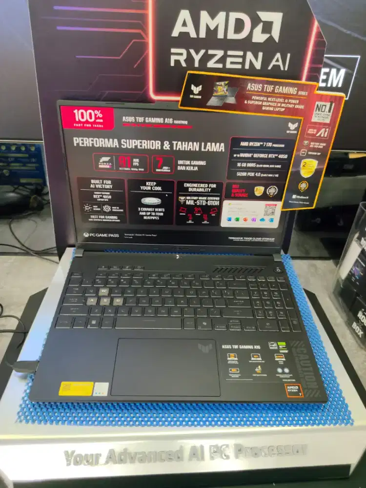 ASUS TUF Gaming A16 Core 5 210H RTX4050 6GB 16 FHD 165Hz