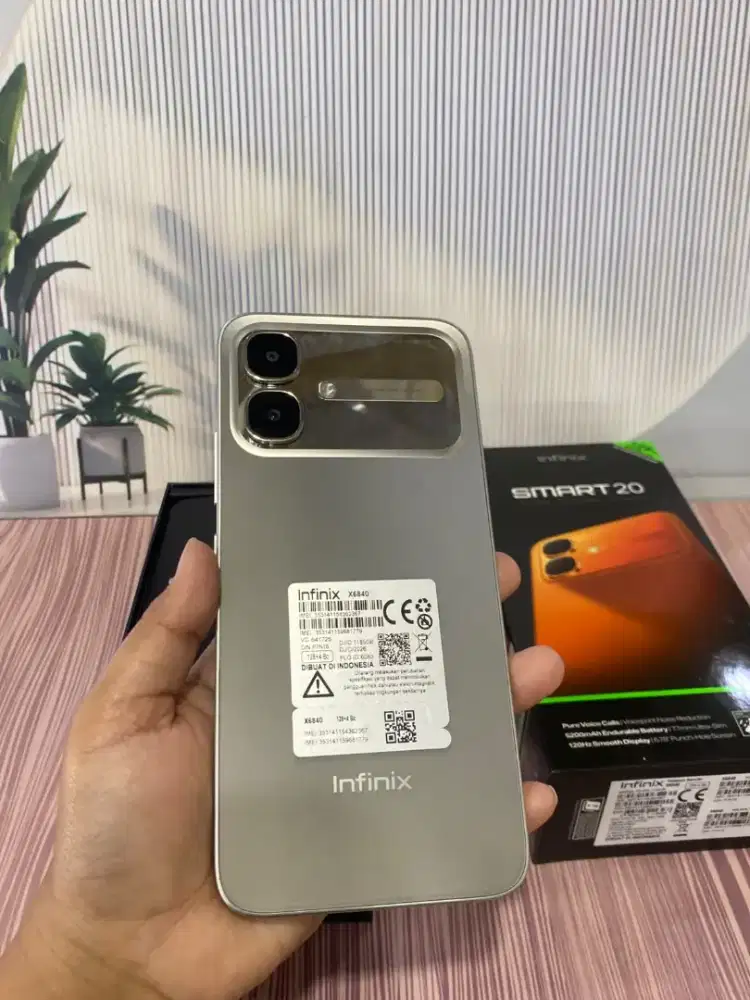 Infinix smart 20 4/128 fullset