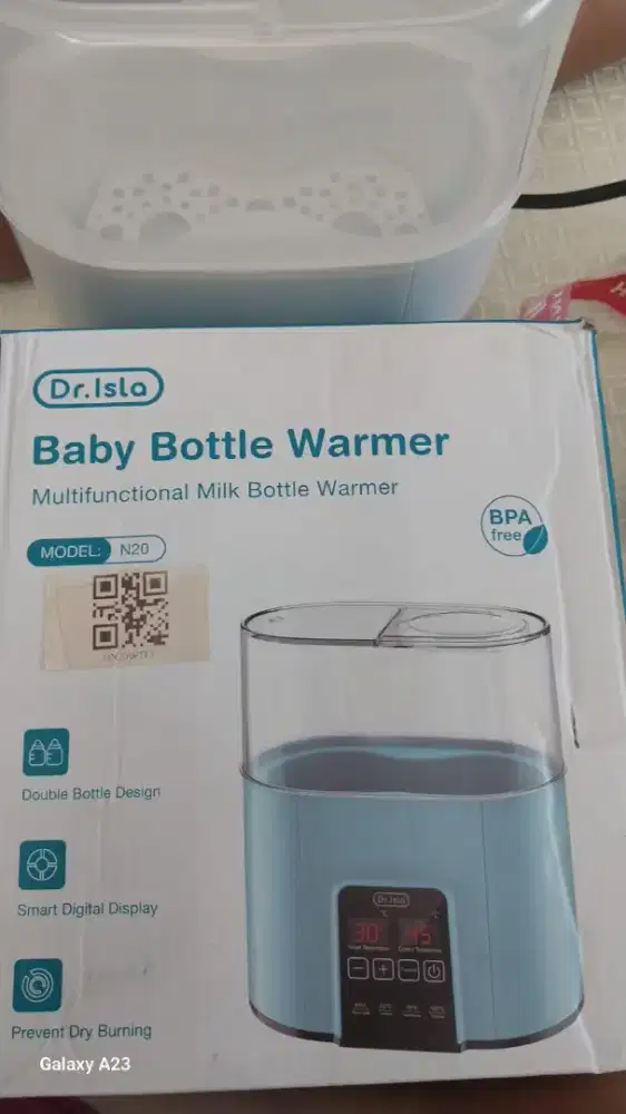 DR. ISLA BABY BOTTLE WARMER N20