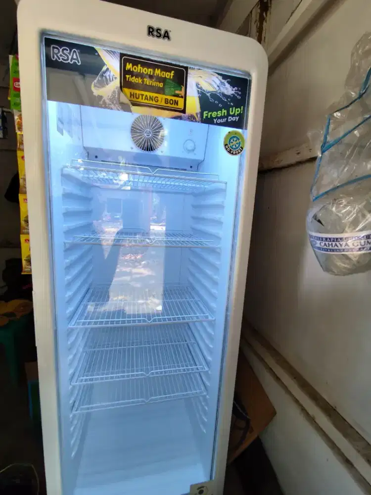 Jual showcase RSA 5 rak 280L