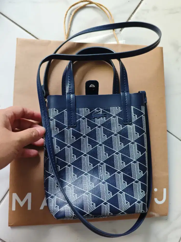 Di jual ORI mini bag lacoste BRG limited