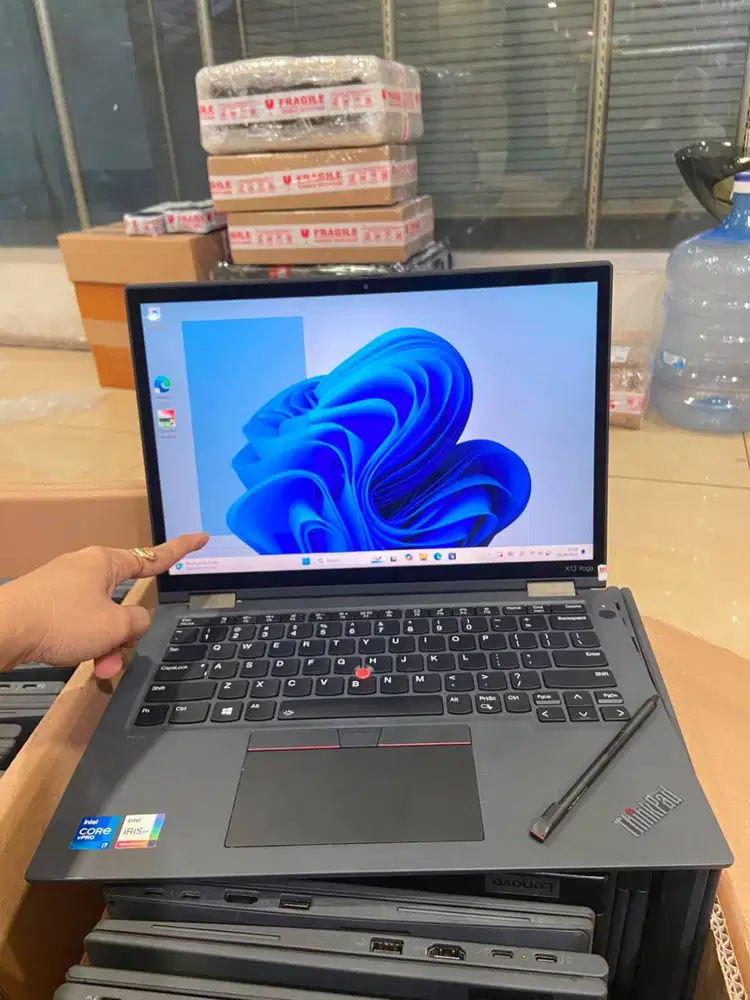 LAPTOP SEKOLAH KULIAH KERJA LENOVO X13 YOGA I7 GEN11 16GB 13.3 TOUCH