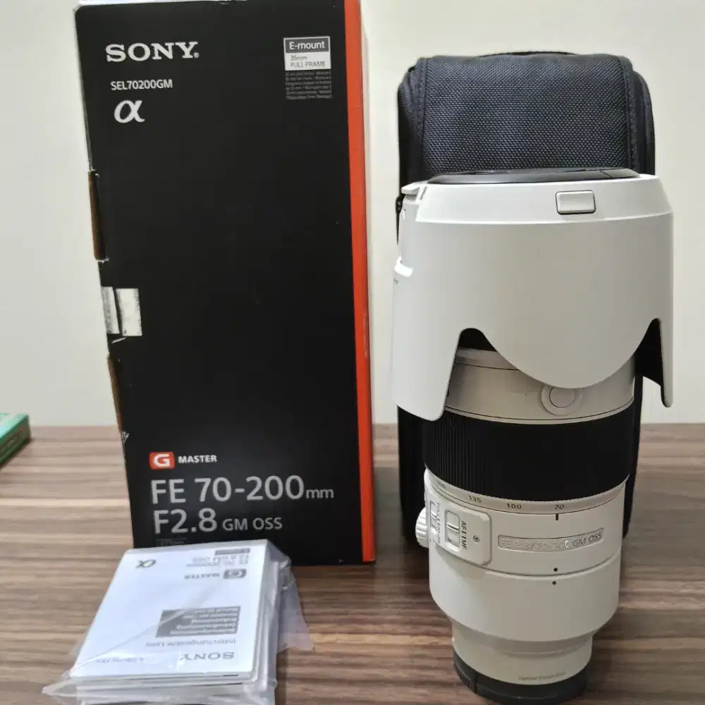 LENSA SONY FE 70-200MM F2.8 GM MULUS FULLSETBOX