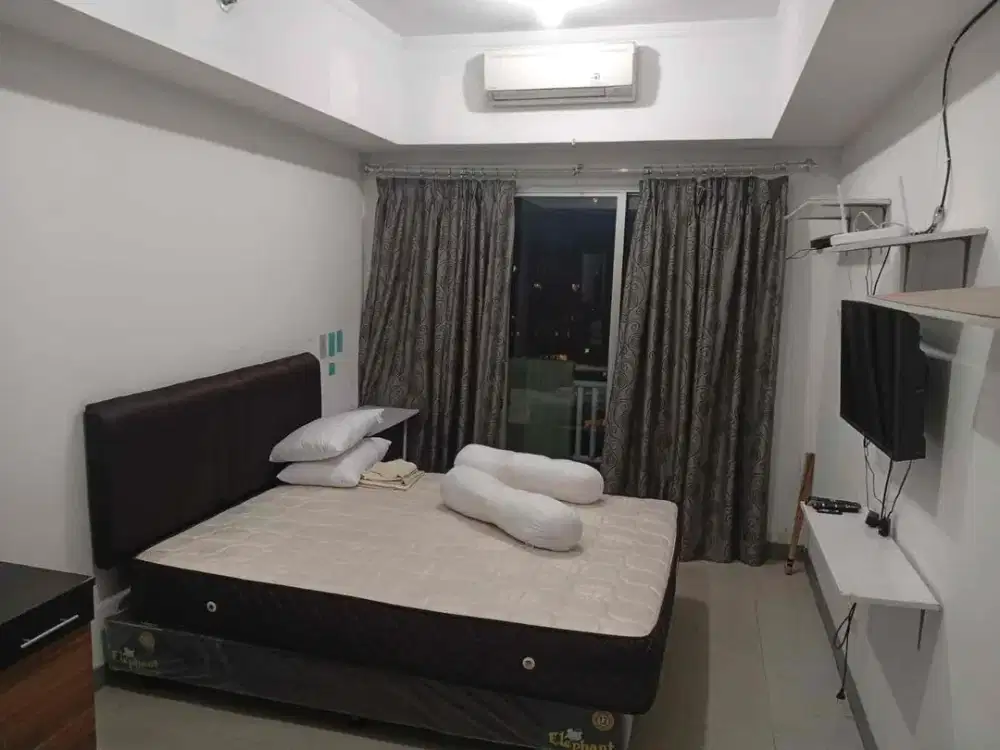 CUMA Rp350 JUTA! Studio High Floor Grand Kartini Fully Furnished | SHM SRS