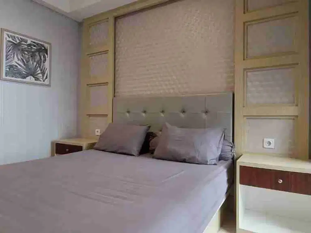 Apartemen studio furnish cantik gold coast termurah