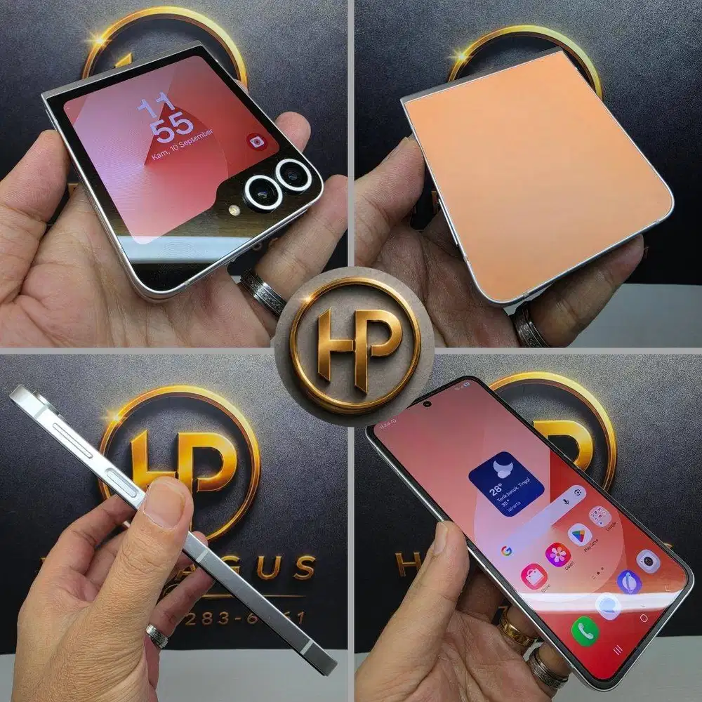 COD : Samsung Z Flip 6 Exclusive Peach 12/256/512 SEIN NoMinus