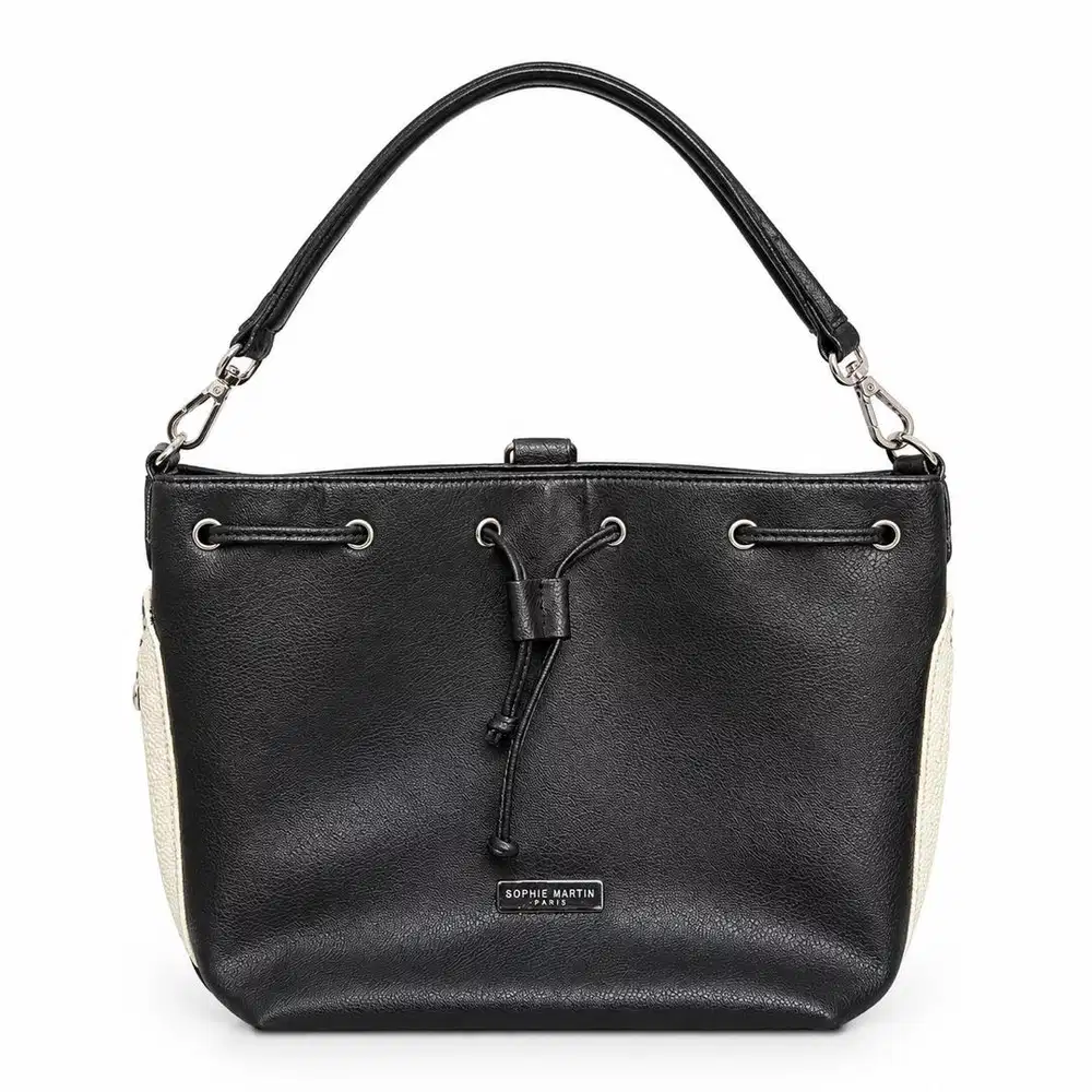 Sophie Martin Noir Drawstring Tote