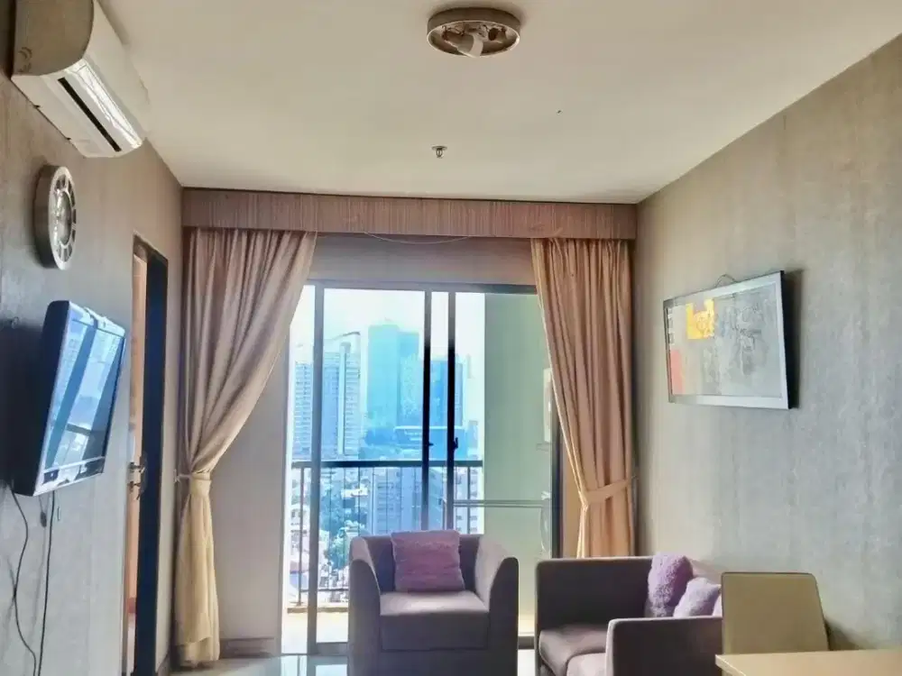 Dijual Apartemen Cervino Village 2 BR Full Furnished di Tebet Jakarta Selatan Dekat Mall Kokas