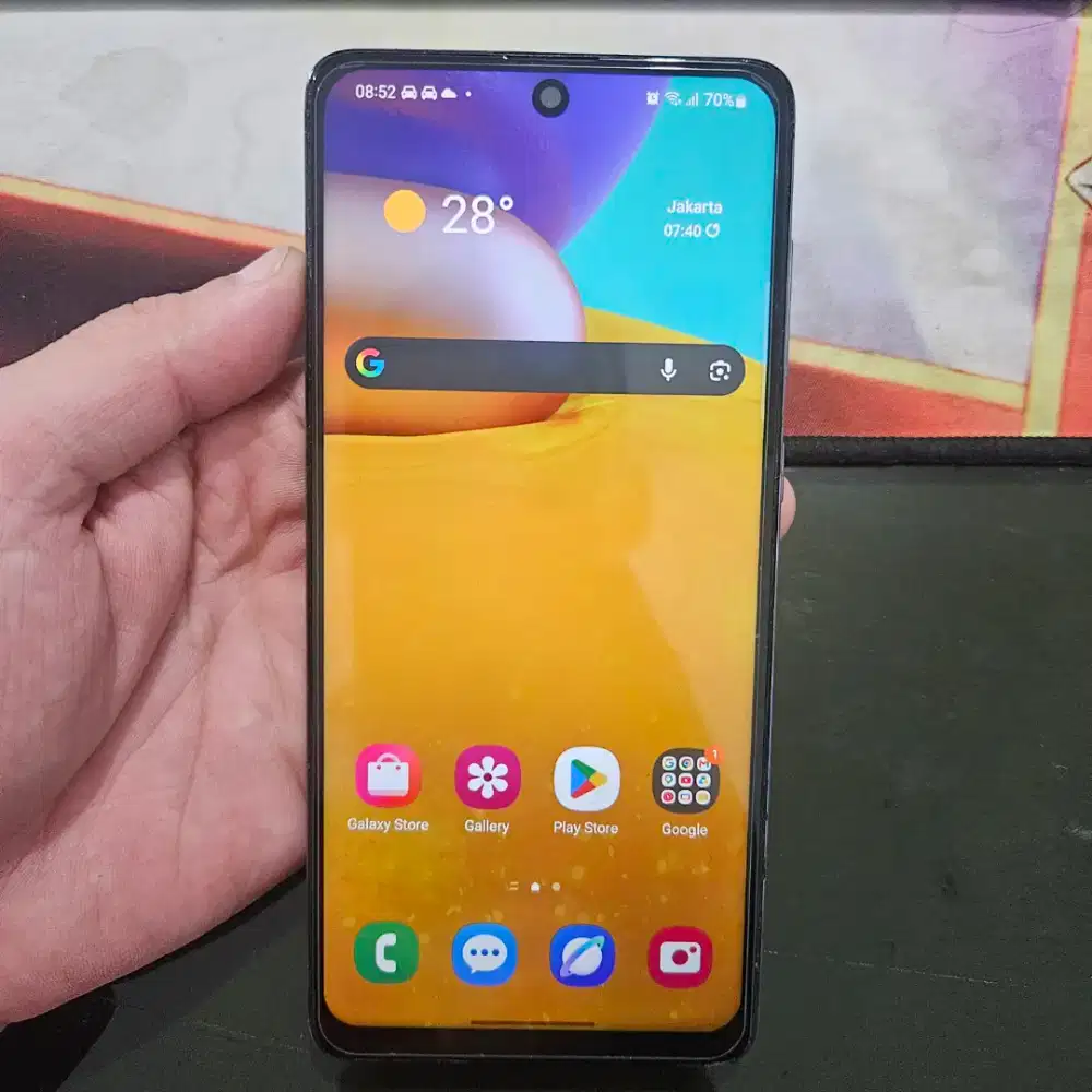 Samsung Galaxy A71 8/128GB Silver Resmi SEIN