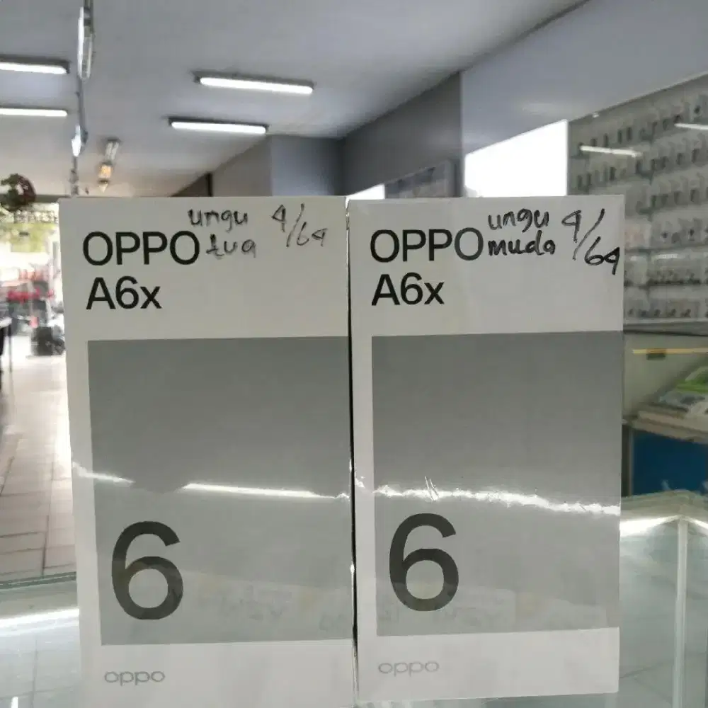 Oppo A6X 4/128GB New Garansi Resmi