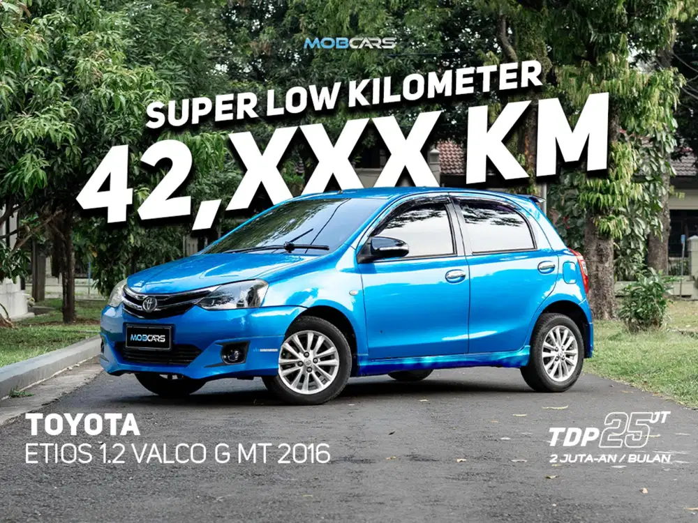 KM SUPER LOW ‼️ ETIOS VALCO G MT 2016