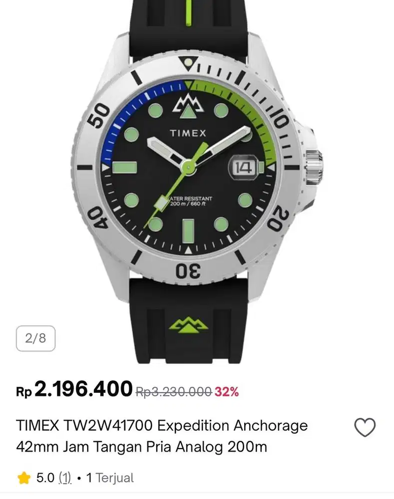Jam Tangan TIMEX TW2W41700 Expedition