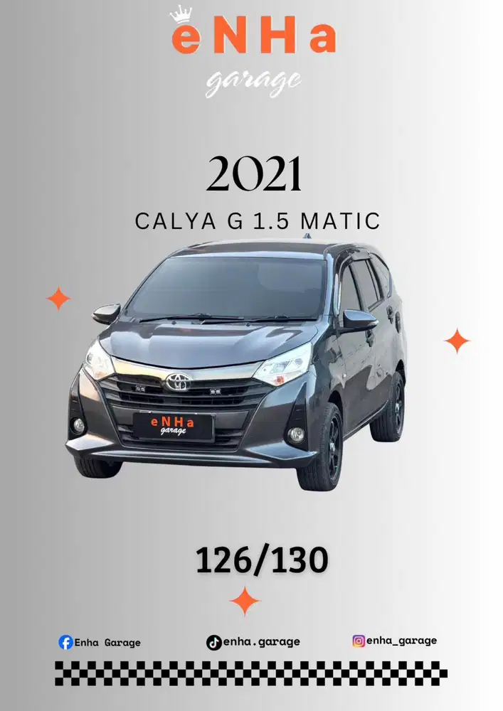 Toyota Calya G 1.2 2021 matic istimewa..