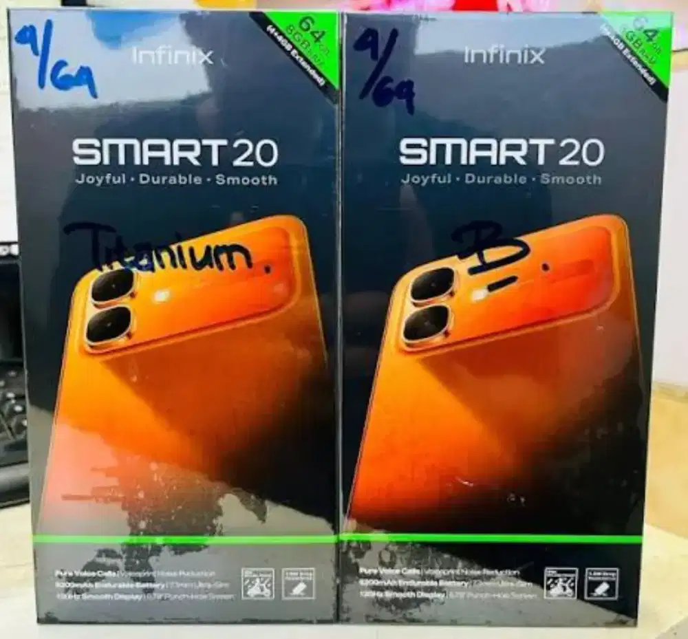 Infinix Smart 20 4/64GB New Garansi Resmi