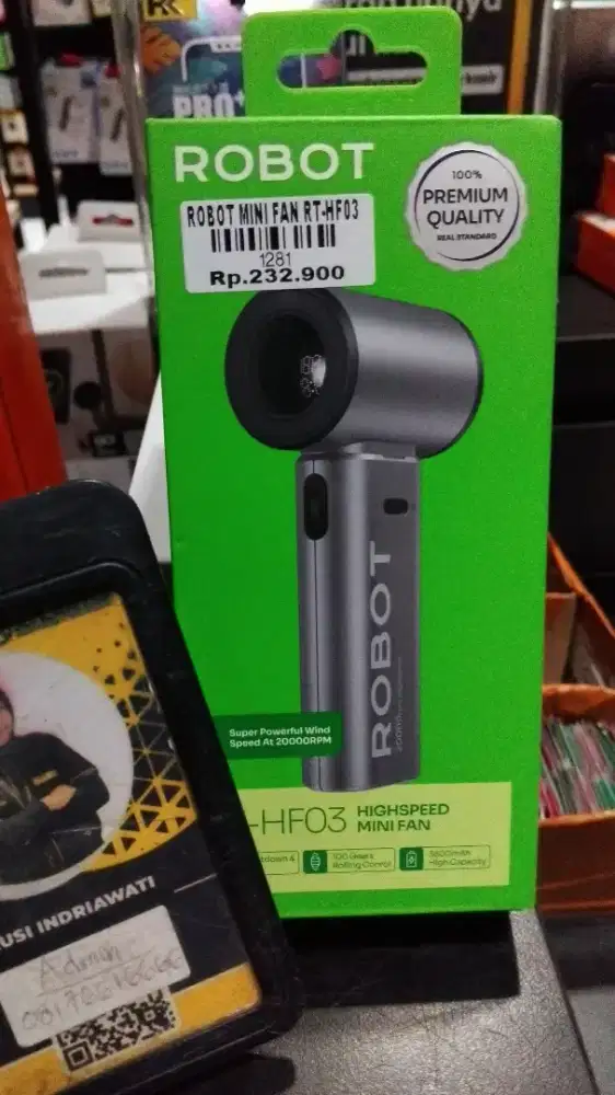ROBOT MINI FAN RT-HF03 | ATLANTIS DAHSYAT