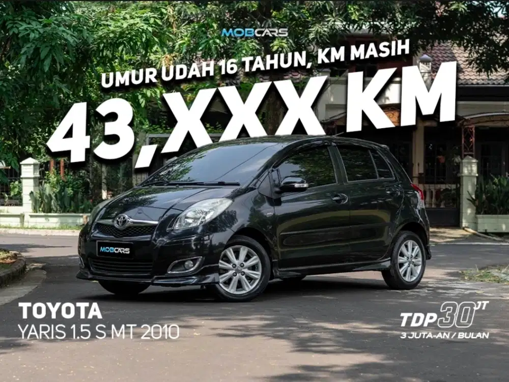 KM SUPER LOW ‼️ YARIS S MT 2010