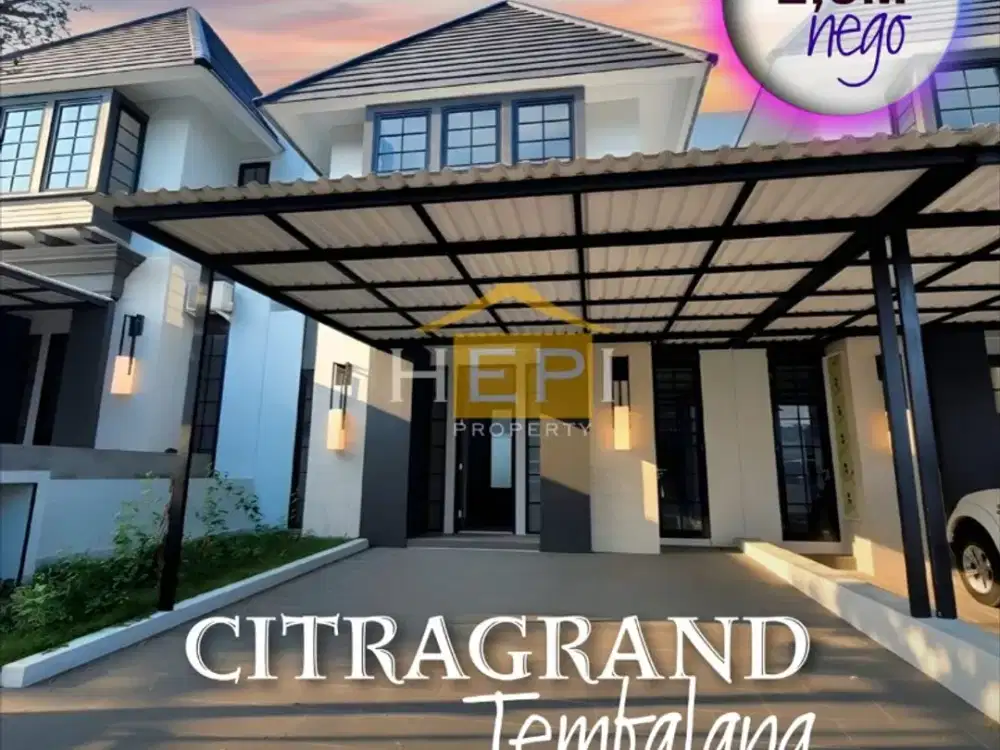 Rumah Siap Huni di Citragrand Tembalang Semarang