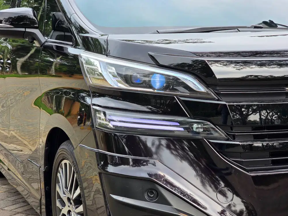 FULL MODIF KEREN| VELLFIRE G MODELLISTA ATPM 2015 HITAM SEGER KM.89.RB