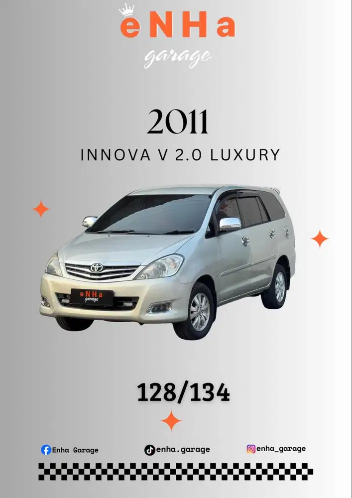Toyota Kijang Innova V luxury 2.0 2011 matic istimewa...