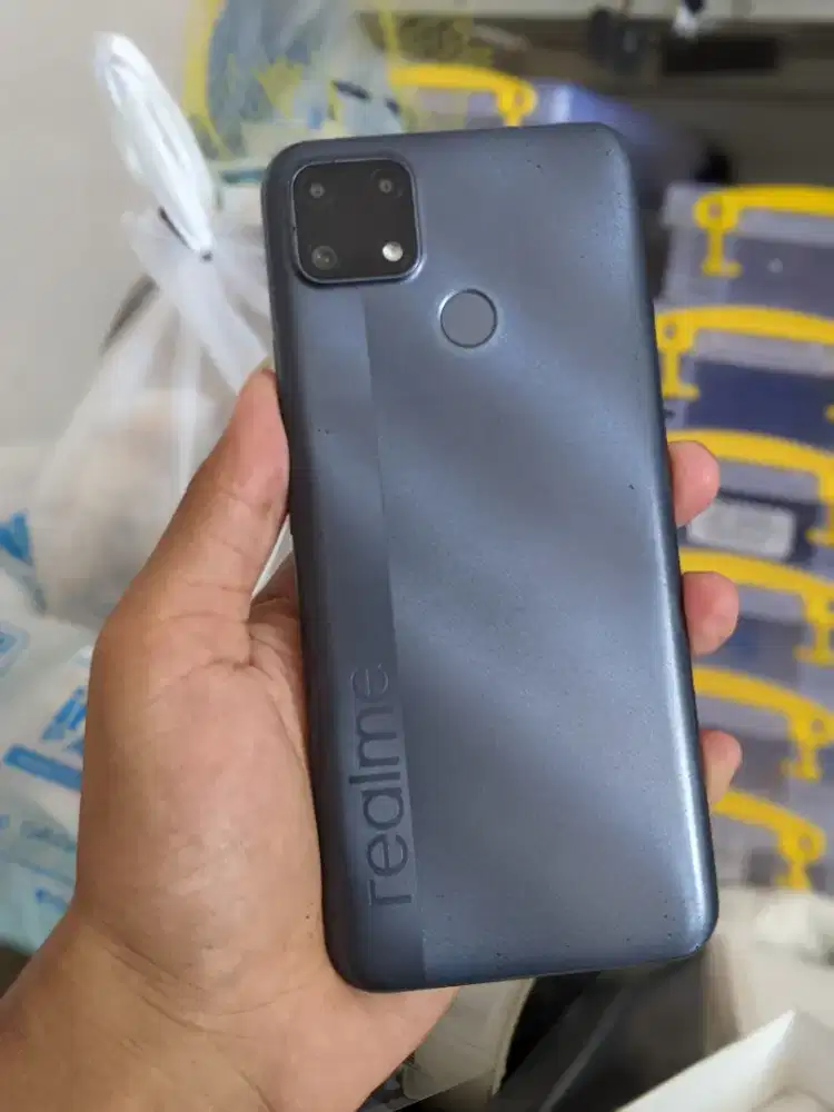 Realme C25s Ram 4/128GB Batrei 6000mAh Layar
Android 13