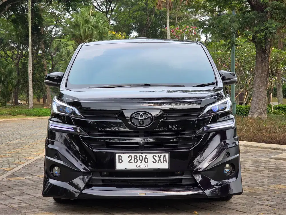 TDP 30.JT NEGO| VELLFIRE G MODELLISTA ATPM 2015 HITAM SUPER SEGER !!