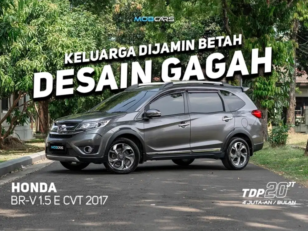 FLASH SALE ‼️ BR-V E CVT 2017 • BRV