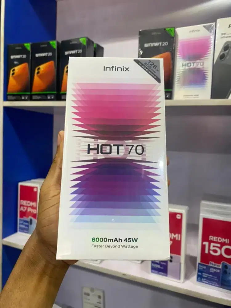 Infinix Hot 70 4/128GB New Garansi Resmi