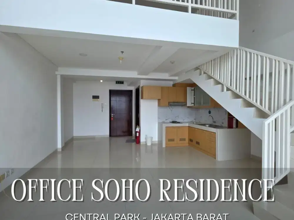 DIJUAL/DISEWA CEPAT OFFICE SOHO RESIDENCE CNTRAL PARK TYPE MELROSE DI JAKARTA BARAT
