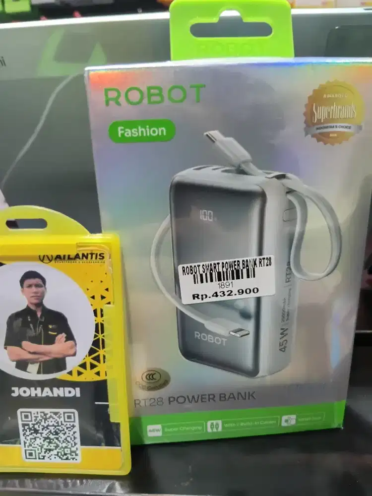 robot smart power bank rt28
