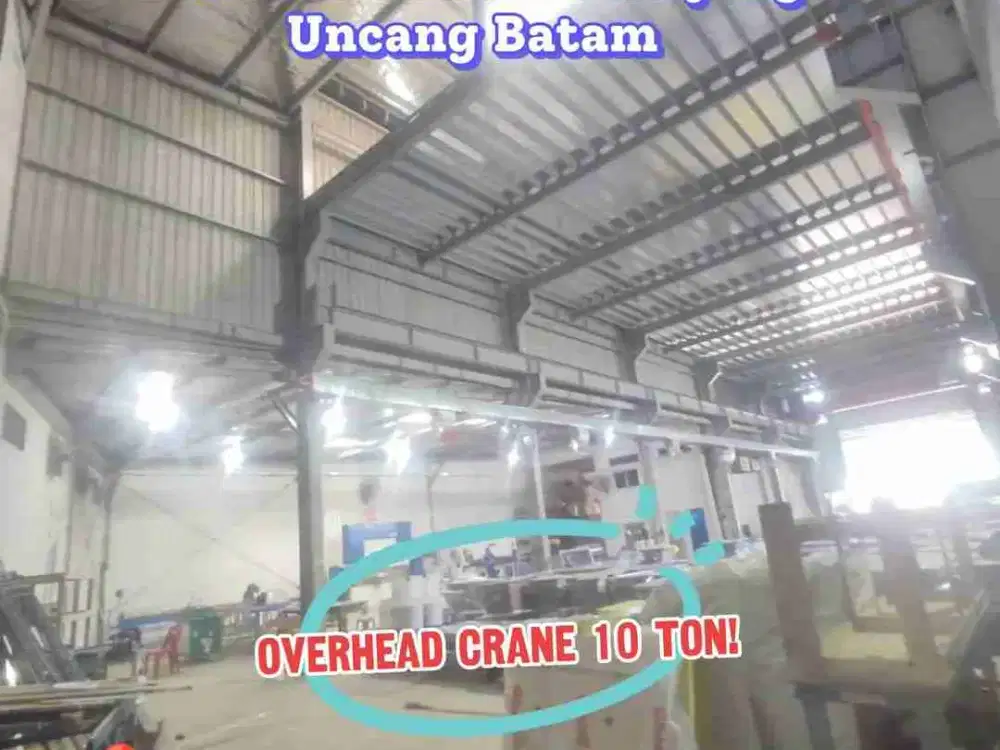 Dijual Gudang Kawasan Bintang Industri Tanjung Uncang Batam Siap Pakai