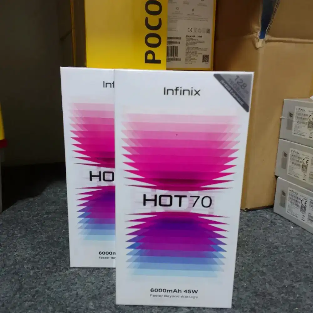 Infinix Hot 70 8/128GB New Garansi Resmi