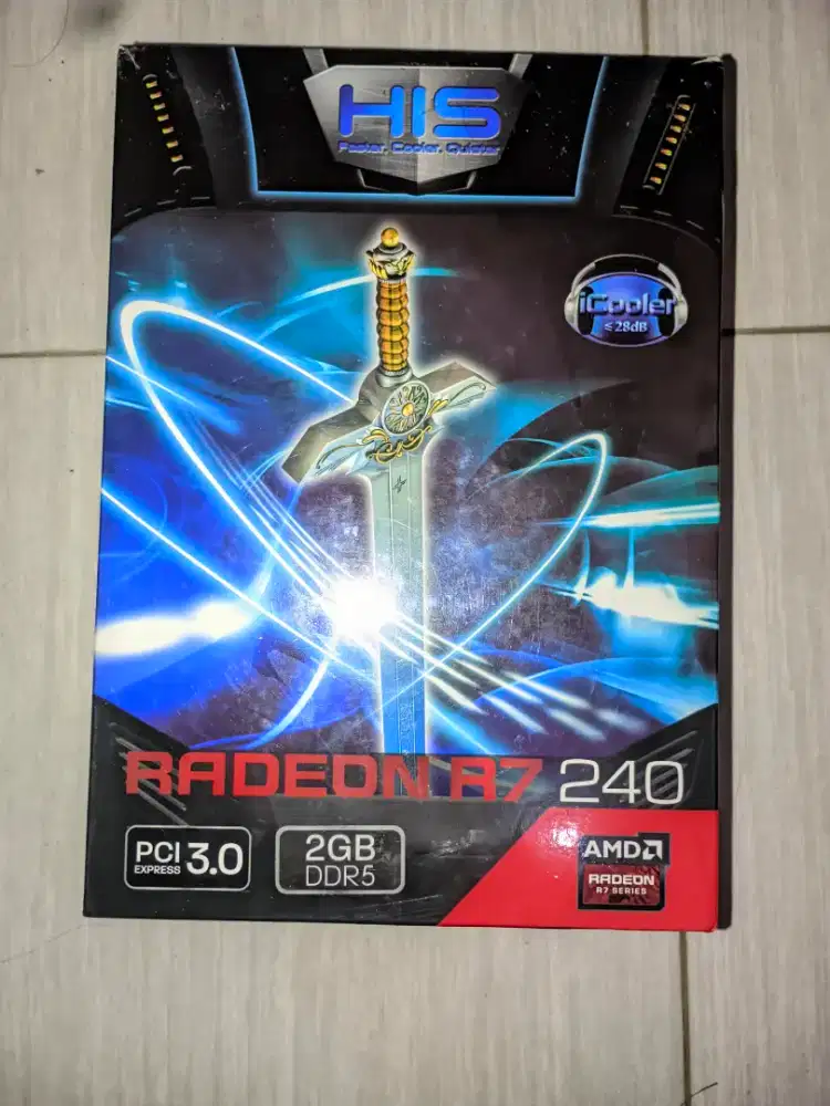 Radeon R7 240 2GB HIS – Bekas Kondisi Bagus